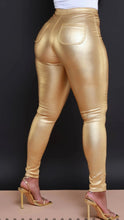 Load image into Gallery viewer, Metallic pants
