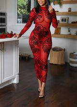 Load image into Gallery viewer, Flirtatious Nights Dress
