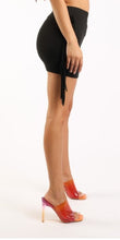 Load image into Gallery viewer, Plus size black skirt
