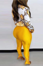Load image into Gallery viewer, Yellow 2 piece pants set
