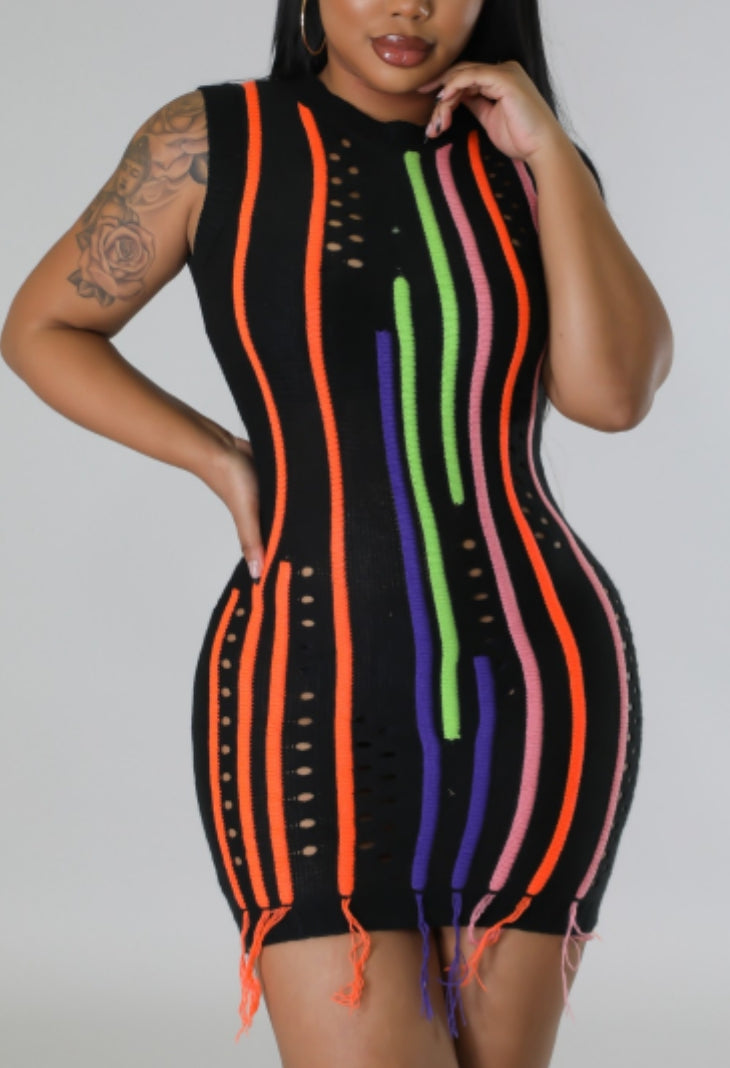 Multi color dress