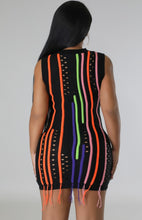 Load image into Gallery viewer, Multi color dress
