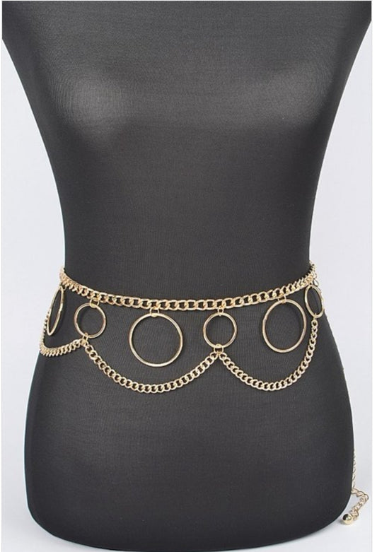O ring chain belt