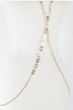 Load image into Gallery viewer, Accessories (Greek key body chain necklace)
