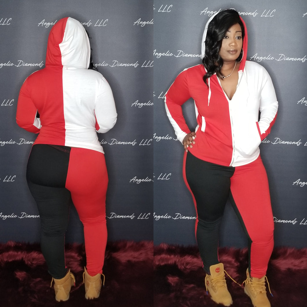 Red two piece set