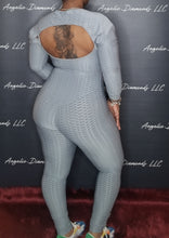 Load image into Gallery viewer, Gray 2 piece bodysuit

