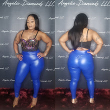 Load image into Gallery viewer, Blue leggings
