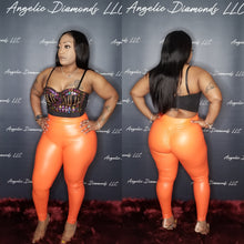 Load image into Gallery viewer, Orange leggings

