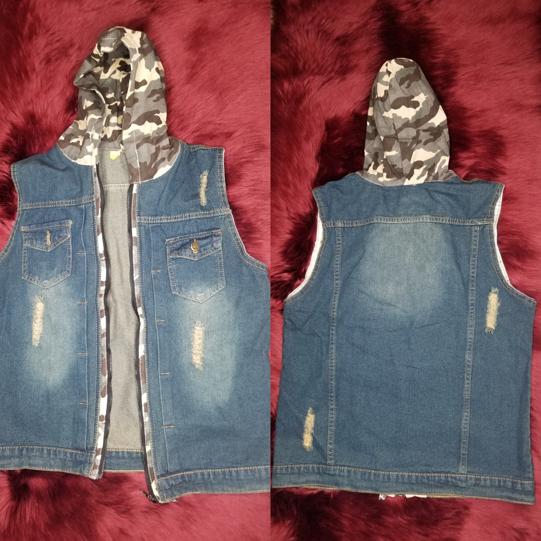 Men's Jean vest